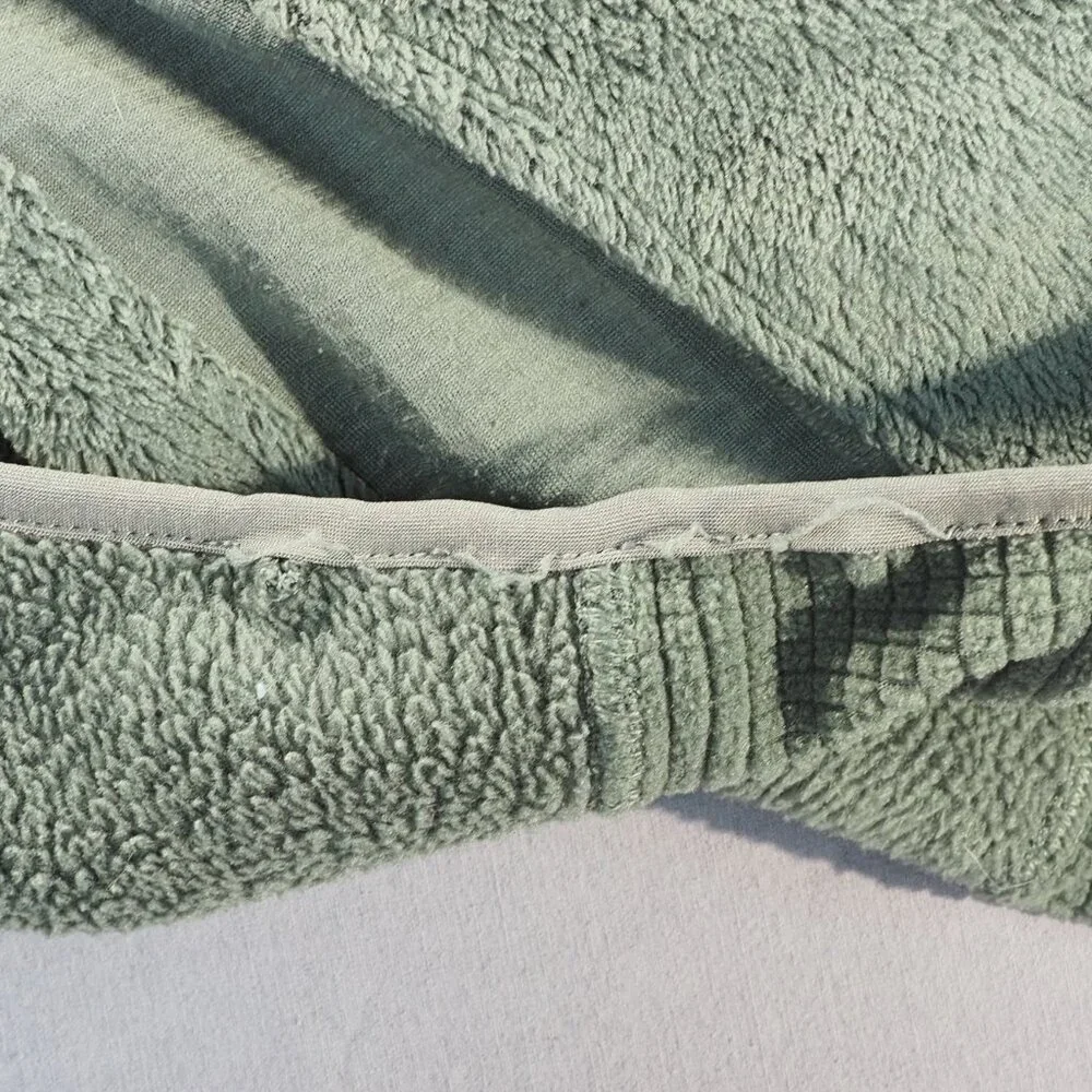 Gen III Fleece Jacket Large Green Cold Weather Full Zip Military Army Bomber - Picture 4 of 11